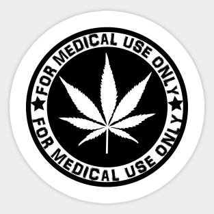 For medical Use Sticker